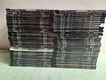 kaset satışı: CD disklər üçün kağız və plastik qablar satılır. Plastik qabın biri 2 — 4