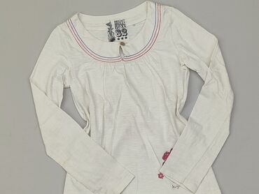białe bluzki do spódnicy: Bluzka, Next, 10 lat, 134-140 cm, stan - Zadowalający