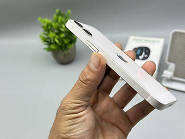 Уюлдук телефондор жана аксессуарлар: IPhone 12 mini, Колдонулган, 64 ГБ, Ак, 79 % — 2