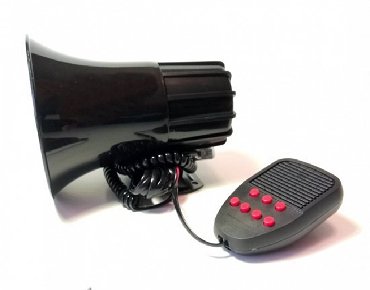 Tuning oprema: Megafon manji 30w Manji megafon od 30W je 2500din i radi na 12V, sa — 2