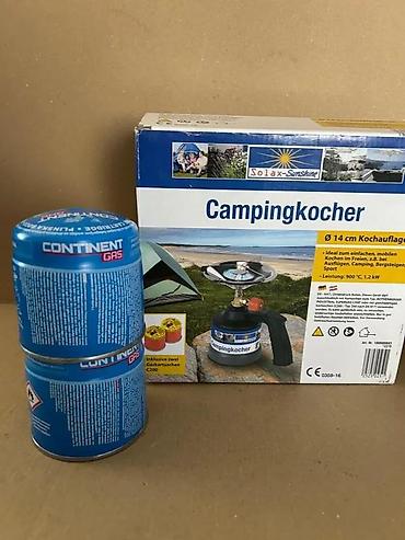 gasni grejaci: Prenosni gasni kamping rešo Solax Sunshine – Campingkocher - Plinski — 1