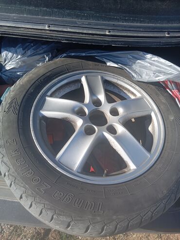 шина для пальца: Колеса в сборе R 15, 1 шт, Литые, отверстий - 4