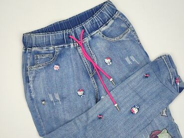 legginsy woskowane push up: Women`s trousers, size L (EU 40)