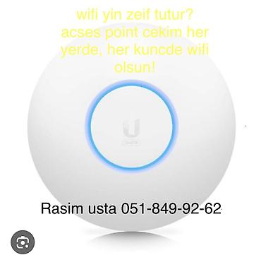ev modemi: Ubiquiti UniFi akses point – ev və ofis şəbəkələrində güclü və sabit — 1