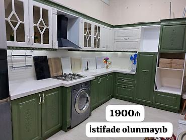Membran mətbəx mebeli 1900₼. Yeni yığılıb. İstifadə olunmayıb. Üzəri