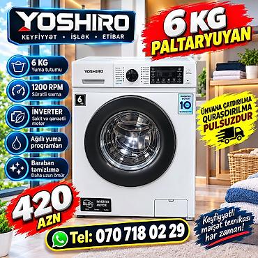 sok masini: Paltaryuyan maşın 8 kq, Yeni, Pulsuz çatdırılma — 6