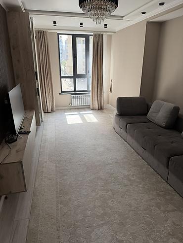 Продажа квартир: 2 комнаты, 78 м², Асанбай мкр 4 этаж, Дизайнерский ремонт — 7