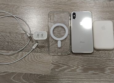 Apple iPhone: IPhone X, 64 GB, Matte Silver, Face ID