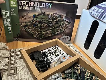 oglan usagi ucun oyuncaqlar: LEIBAO “TECHNOLOGY” uzaqdan idarə olunan tank konstruktor dəsti - — 2