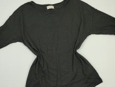 czarne bluzki z wycieciem: Bluzka Damska, French Connection, L, stan - Dobry