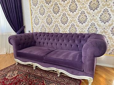salon divanları: Divan, İşlənmiş, Açılmayan, Bazasız, Vеlur parça — 2