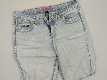 spódniczko spodenki jeansowe: Krótkie Spodenki Damskie, L, stan - Bardzo dobry