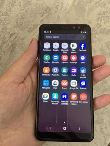 samsung s6 qiymeti 2018: Samsung Galaxy A8 2018, rəng - Qara