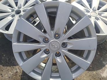 Hyundai orijinal yüngül lehimli disk R-17 kanli Sonata üçün barter