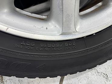 тд: Колеса в сборе 225 / 60 / R 16, Зима, Б/у, Комплект, Легковые, Литые, отверстий - 5 — 5