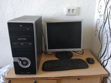 сплит система: Компьютер, ОЗУ 2 ГБ, Для несложных задач, Б/у, Intel Pentium, SSD