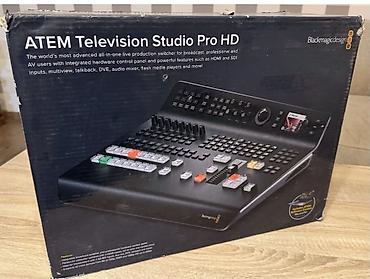 Микшеры: Blackmagic Design ATEM Television Studio Pro HD – canlı istehsal üçün — 1