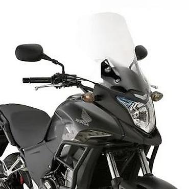 nosac nalepnice za motor: Prozirni vetrobran od pleksiglasa dizajniran za motocikle Honda — 2