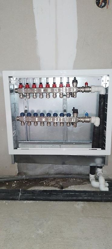 İstilik sistemi: Kombi sisteminin cekilmesi.kanalzasiya sistemleri.Divar ici unitaz ve — 9