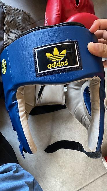 xarici dvd: CİDDİ ALİCİYA ENDİRİM OLAR Adidas boks üçün baş qoruyucusu – mavi rəng — 1
