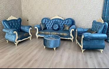 Sifarişlə divanlar: Divan, Qonaq otağı üçün, Parça, Bazasız, Açılmayan — 16