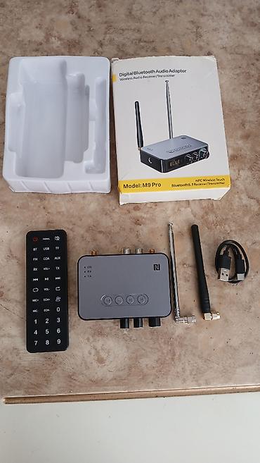 bluetooth: Rəqəmsal Bluetuz audio adapder həm radio həm mikrafon həm flaşkart — 2