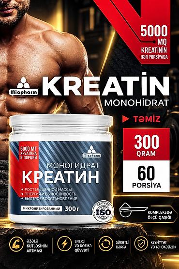whey protein isolate: Kreatin Çəki: 201 - 500 g, Yeni — 1
