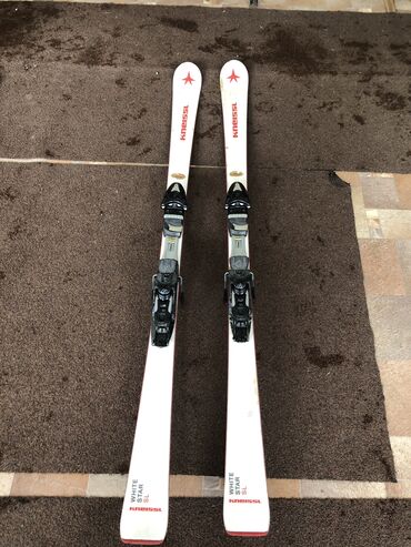 Лыжи: Срочно скоростные лыжи Kneissl ростовка166, в комплекте ботинки Atomic