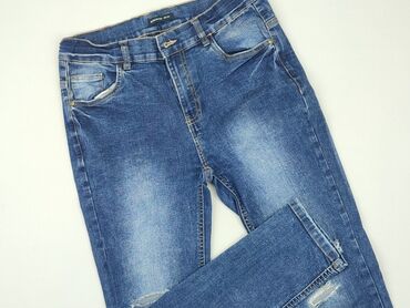 reserved jeans: Spodnie jeansowe, Reserved, 13 lat, 152/158, stan - Bardzo dobry