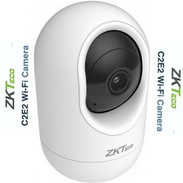 qapi dinamik: ZKTeco C2E2 Wi‑Fi kamera - Daxili IP kamera dizaynı, kompakt korpus -