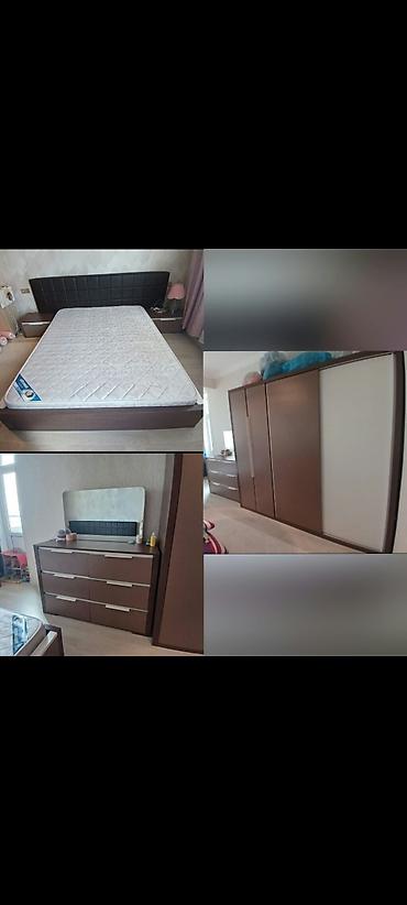 kamot termo: İkinəfərlik çarpayı, Komod, Tumba, Dolab, İşlənmiş — 1