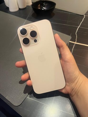 texno camon 20 pro: IPhone 16 Pro, 128 ГБ, Золотой, Отпечаток пальца, Face ID, С документами