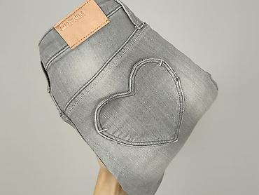 szare jeansy hm: Spodnie jeansowe, H&M, 5-6 lat, 110/116, stan - Idealny — 7