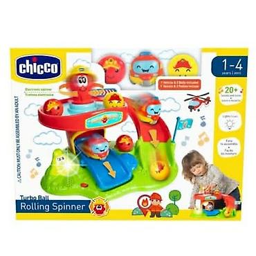 cozy dozy interaktivno prasence piggly: Chicco Turbo Ball Rolling Spinner – interaktivna staza sa elektronskim — 1