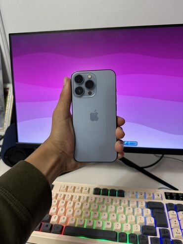 редми нот 14 с: IPhone 13 Pro, Новый, 256 ГБ, Sierra Blue, Зарядное устройство, Коробка, Чехол, 77 %