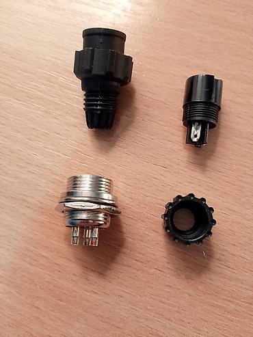 box za kljuceve: Avionski konektor, plastično kućište, 3 pina, navok za pričvršćenje — 5