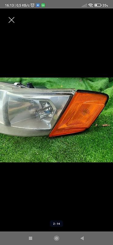 Передние фары: Передняя левая фара Toyota 2000 г., Б/у, Аналог, Япония — 2