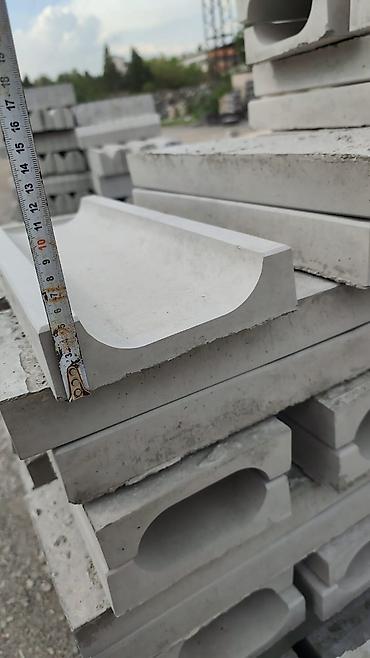 Тротуарные бордюры: Тротуарный бордюр, ЖБИ (Железобетонный), Овальный, 100 — 11