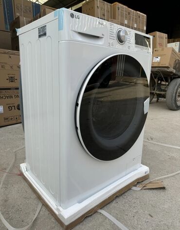 Стиральные машины: Стиральная машина LG, Новый, Автомат, До 9 кг, Компактная — 2