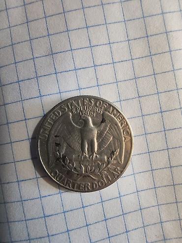 velosipedler 24: ABŞ “Washington Quarter” 25 sent sikkəsi – 1965 - Nominal: Quarter — 1