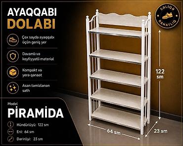 ayyaqqabi dolabi: Ayaqqabı dolabı Ayaqqabı dolabı Model. Piramida Material — 1