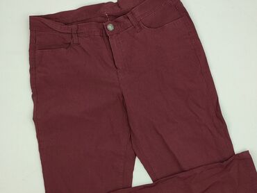 Material trousers for women, size L (EU 40)