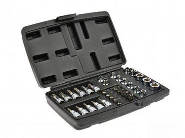 Setovi ručnog alata: Set nasadnih bitova i nastavaka u koferu – Torx, Ribe, imbus i — 4