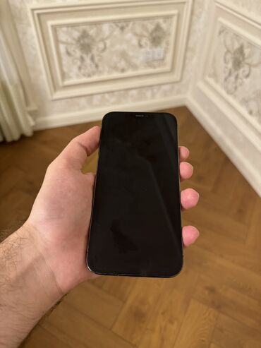 iphone 12 pro max satilir: IPhone 12 Pro Max, 256 GB, Graphite, Face ID, Sənədlərlə