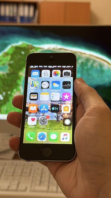 IPhone 5s, 16 GB, Qara, Barmaq izi