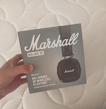 alisa max: Беспроводные накладные наушники, Marshall, Новый — 1