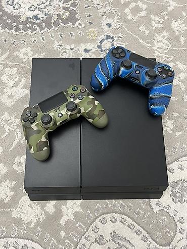 Видео оюндар жана приставкалар: PlayStation 4 (PS4) — комплект с двумя беспроводными контроллерами — 1