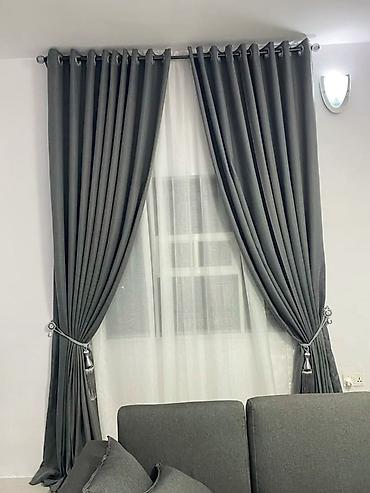 Pərdə və tüllər: Pərdə və jalüz xidmətləri - Klassik və müasir üslubda pəncərə — 18