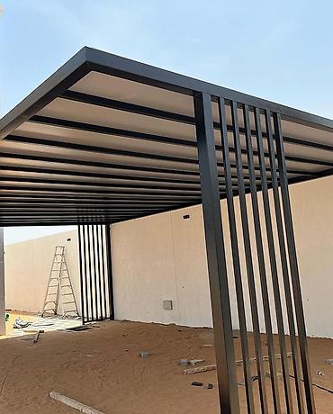 naves modelleri: Metal-karkaslı loft perqola və terrasa üst örtüyü – layihələndirmə və — 6