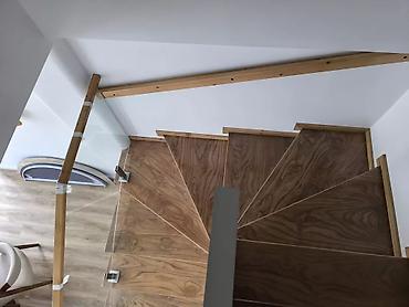 Обшивка лестниц: Карказ лестница Бир тепкичи 1000 сом. +Абшибка шпон фанера 8000 — 15